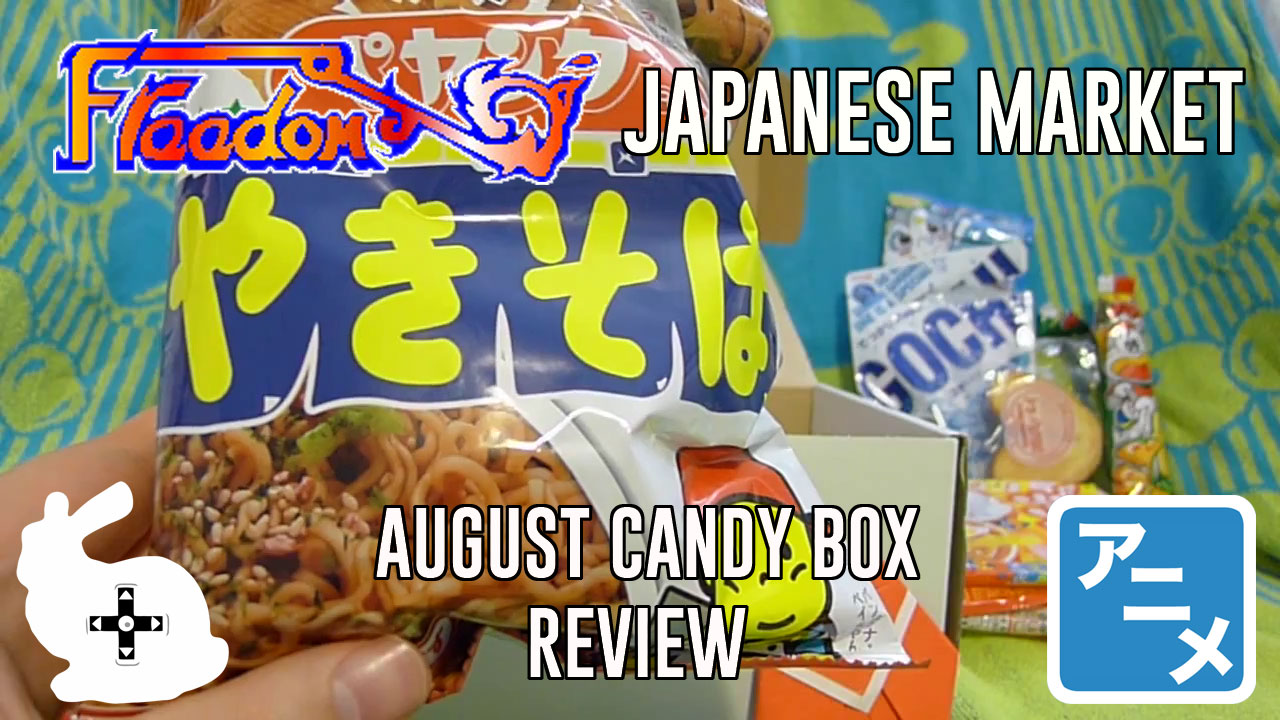 Freedom Japanese Market Candy Box Aug. 2015 – Game Usagi/AMG Opens